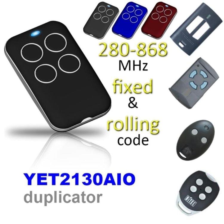 315/418/433/868MHZ Multifrequency Universal Automatic Cloning Remote Control PTX4 Copy Duplicator for Garage Gate Door