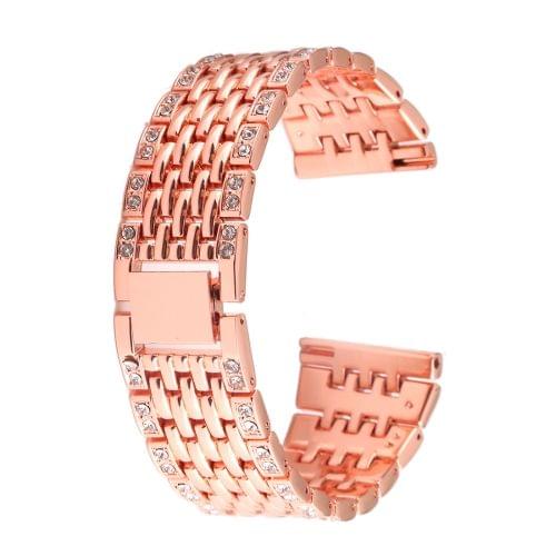 Metal Wrist Strap Watch Band for Samsung Gear S3 (Rose Gold)
