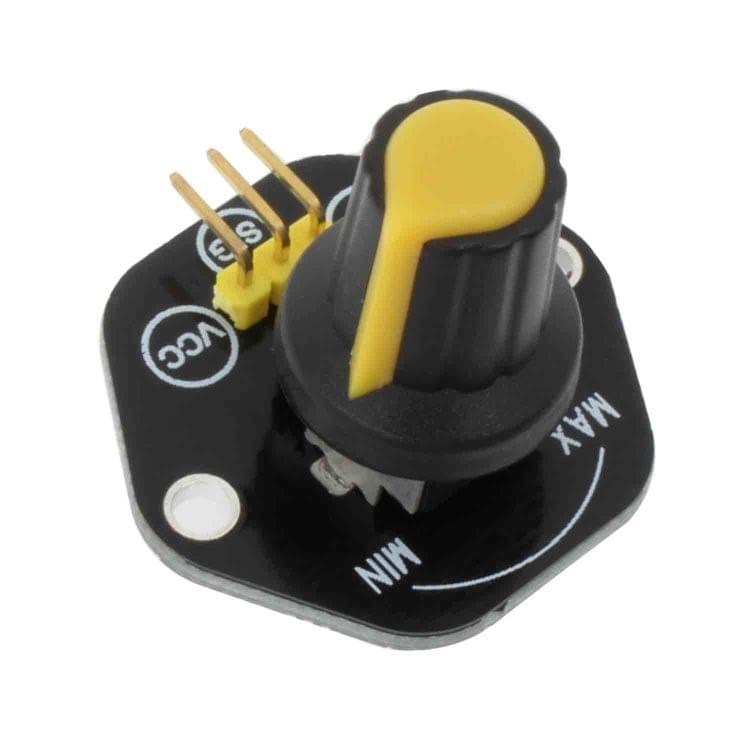 LandaTianrui LDTR-RM039 Rotary Angle Sensor Module Light / Volume Control for Arduino (Yellow)