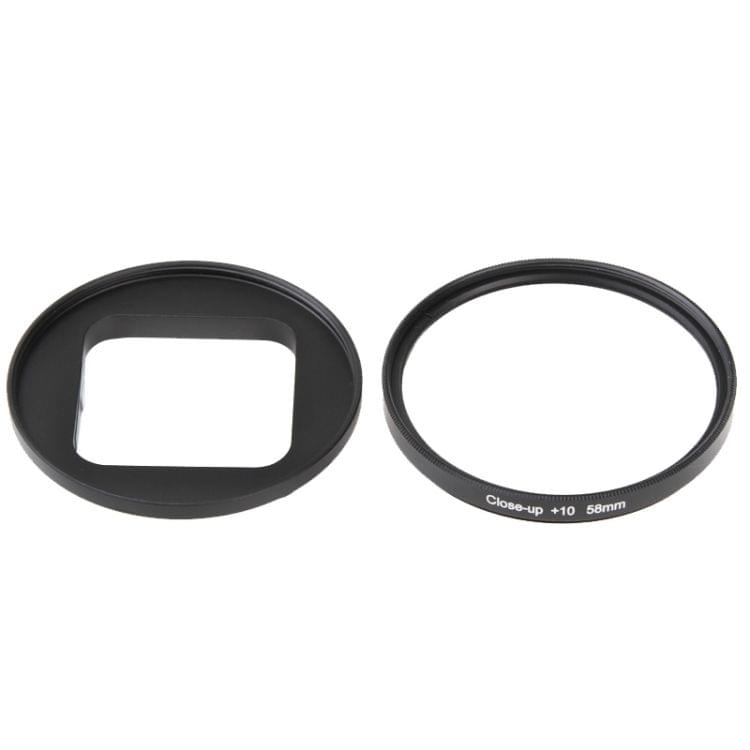 58mm 10X Close-Up Lens Macro Lens Filter for GoPro HERO5 Session /HERO4 Session /HERO Session