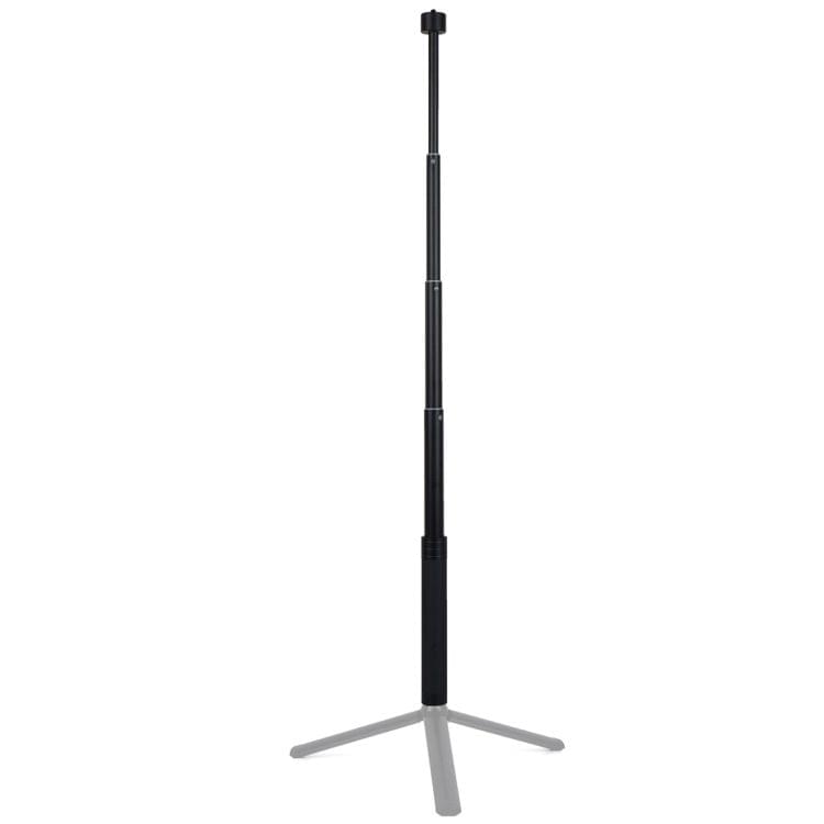 Handheld Gimbal Aluminum Alloy Extension Rod Tube for Feiyu, Length: 19-60cm (Black)