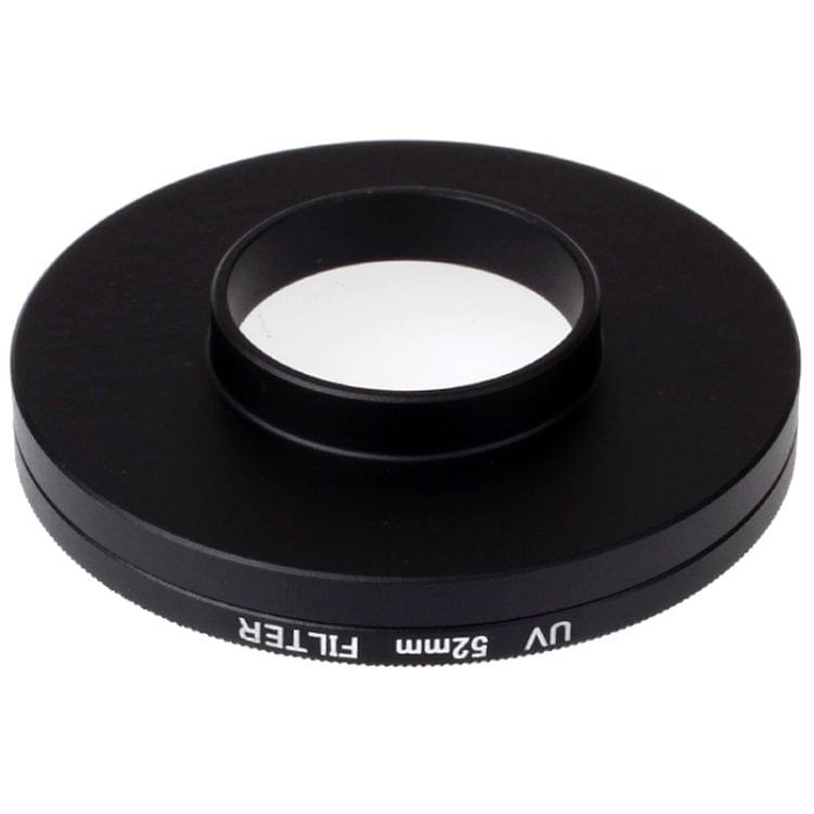 52mm UV Filter Lens Filter with Cap for Xiaomi Xiaoyi 4K+ / 4K, Xiaoyi Lite, Xiaoyi  Sport Camera
