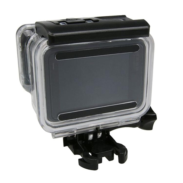 For GoPro  NEW HERO /HERO6   /5 Touch Screen 45m Waterproof Housing Protective Case with Buckle Basic Mount & Screw, No Need to Remove Lens