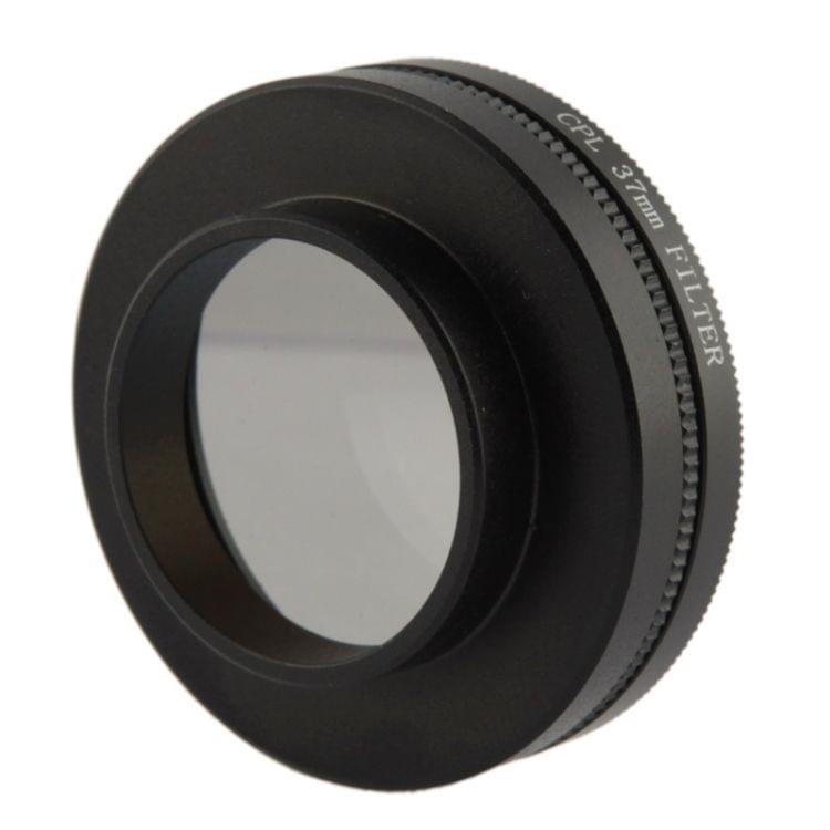 37mm CPL Filter Circular Polarizer Lens Filter with Cap for GoPro Hero 4 / 3+ / 3