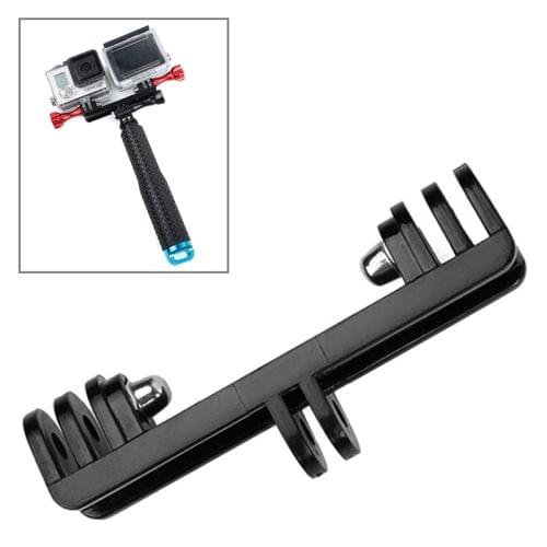 TMC HR297 Double GoPro / GoPro LED Mount for GoPro Hero4 / 3+ / 3, SJ4000, Xiaomi Yi Sport Camera