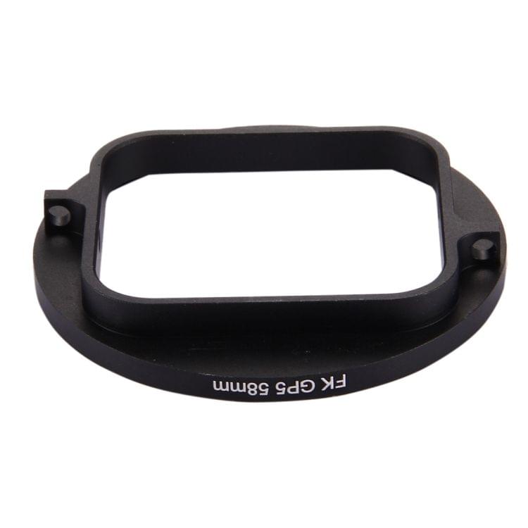 58mm 3 in 1 Round Circle CPL Lens Filter with Cap for GoPro HERO7 Black/6 /5