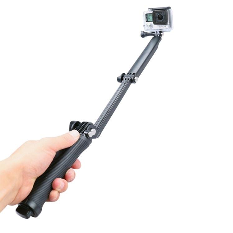 3-Way Multi Function Extendable Monopod Tripod Folding Rotating Arm Camera Handle for GoPro HERO5 Session /5 /4 Session /4 /3+ /3 /2 /1, Xiaoyi Sport Cameras