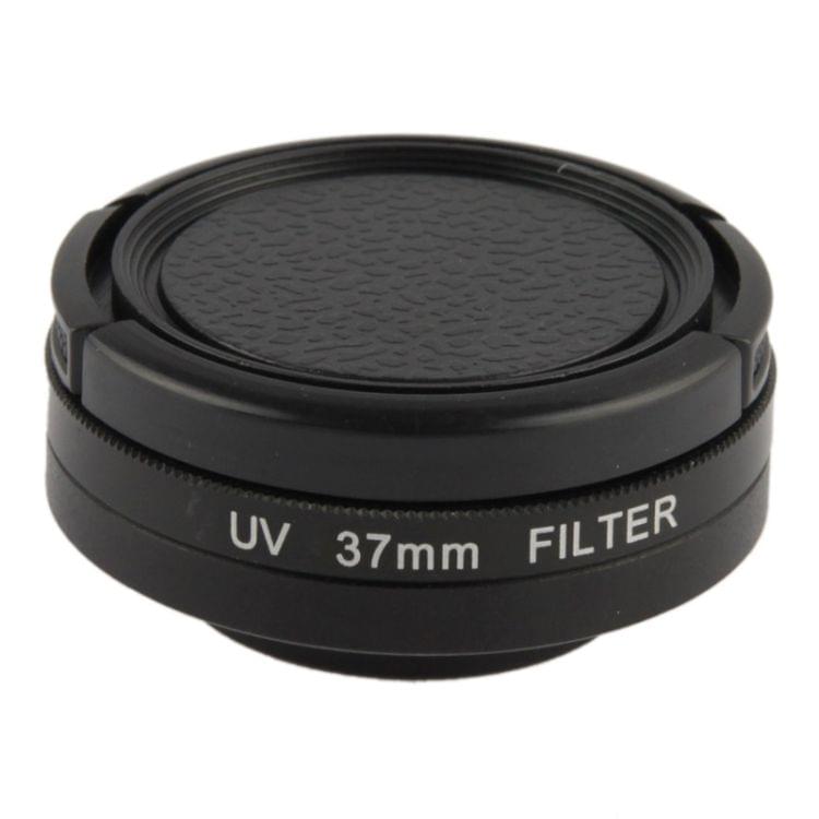 37mm UV Filter Lens with Cap for GoPro Hero 4 / 3+ / 3