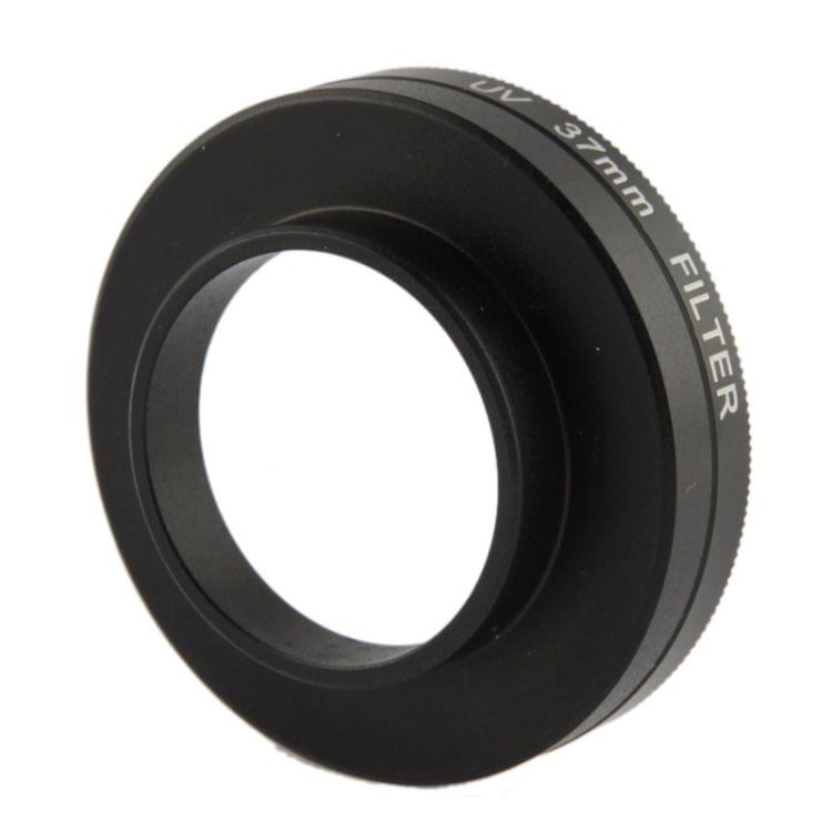 37mm UV Filter Lens with Cap for GoPro Hero 4 / 3+ / 3