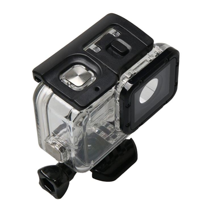 For GoPro  NEW HERO /HERO6   /5 Waterproof Housing Protective Case + Hollow Back Cover with Buckle Basic Mount & Screw