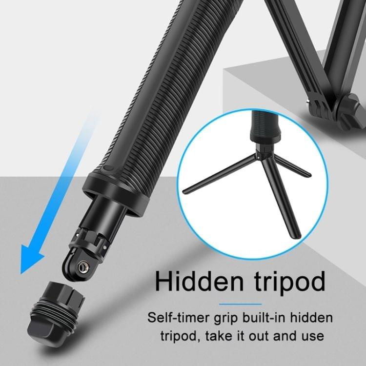 3-Way Monopod + Tripod + Grip Super Portable Magic Mount Selfie Stick for GoPro Hero4 / 3+ / 3 / 2 / SJ4000, Length of Extension: 20-62cm