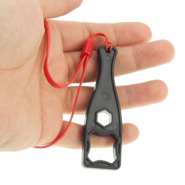 Universal Screw Rod Screw Cap Spanner Wrench Tool with Lanyard for GoPro  NEW HERO /HERO6   /5 /5 Session /4 Session /4 /3+ /3 /2 /1, Plastic Material