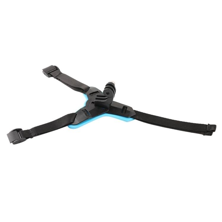 Helmet Belt Mount +  Phone Clamp Mount for GoPro HERO7 /6 /5 /5 Session /4 Session /4 /3+ /3 /2 /1, Xiaoyi and Other Action Cameras