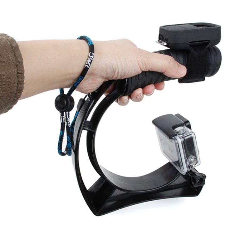 TMC Self-portrait Handheld Grip Mount for GoPro Hero4 / 3+ / 3 / 2 / 1, Xiaomi Yi Sport Camera, SJ4000