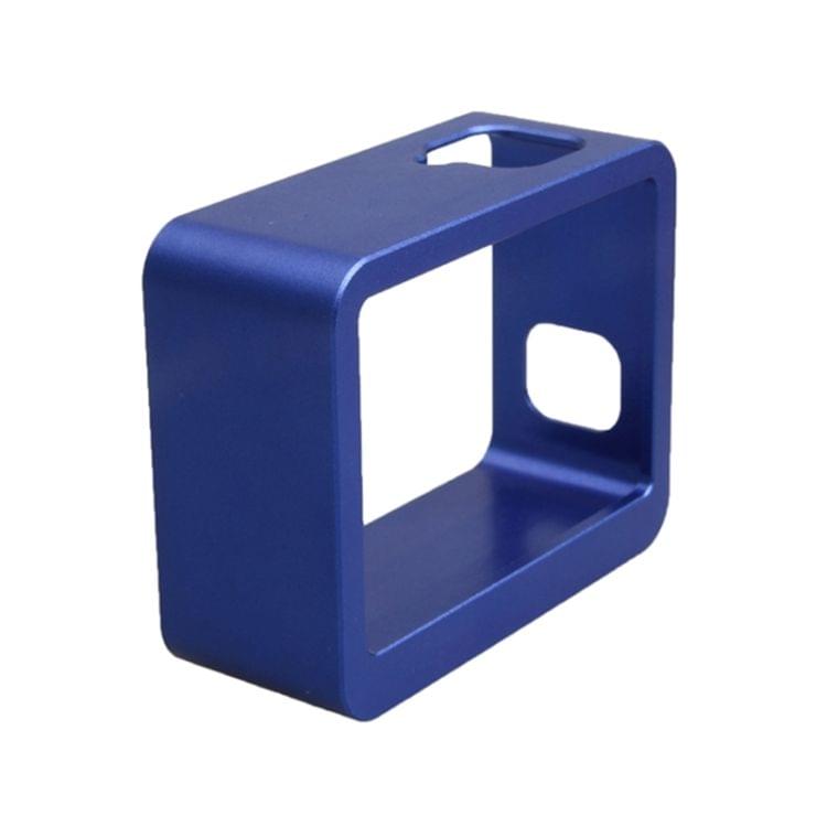 Aluminum Alloy Border Frame Mount Protective Housing Case Cover for GoPro HERO6 Black / HERO5 Black / HERO7 Black (Dark Blue)