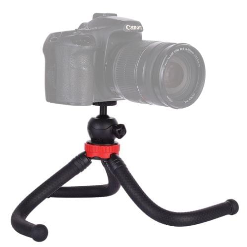 MZ305 Mini Octopus Flexible Tripod Holder with Ball Head for SLR Cameras, GoPro, Cellphone, Size:30cmx5cm
