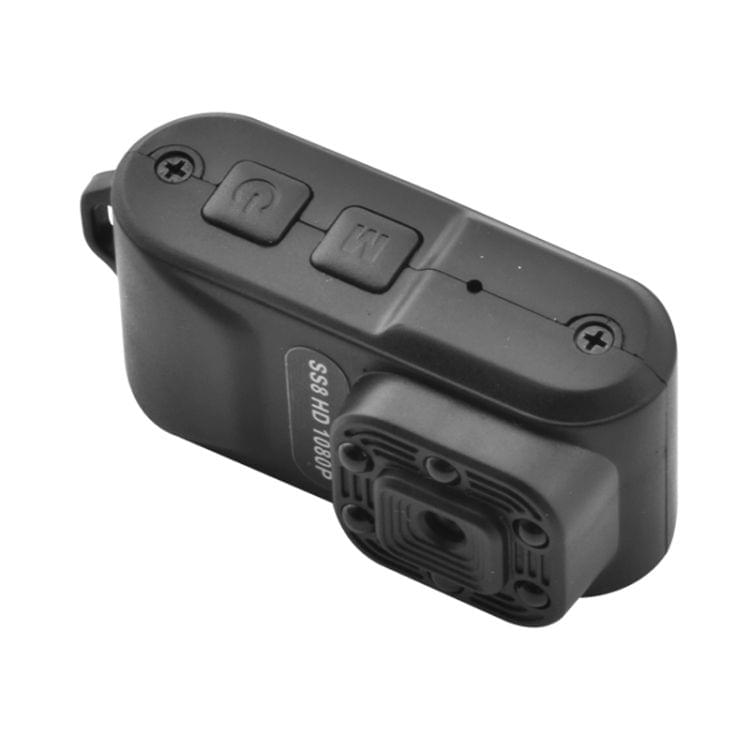 SS8 HD 1080P 30fps Ultra-Mini DV Pocket  Digital Video Recorder Camera Camcorder, Support IR Night Vision (Black)
