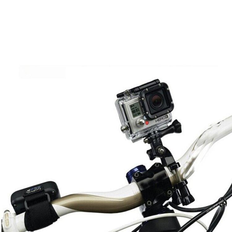Handlebar Seatpost Pole Mount Bike Moto Bicycle Clamp for GoPro  NEW HERO /HERO6   /5 /5 Session /4 Session /4 /3+ /3 /2 /1, Xiaoyi and Other Action Cameras