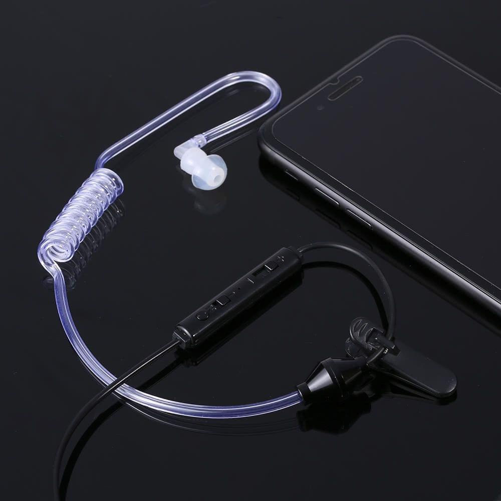 Smart Intelligent Multifunction Headphone Anti Radiation Single Ear Hook Earphone Stereo 3.5mm Plug for Samsung Apple HTC Sony Coolpad