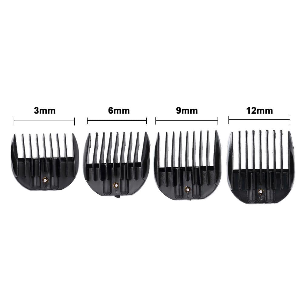 4 Sizes Hair Clipper Limit Comb Guide Attachment Set Haircutting Tools for Electric Hair Clipper Shaver