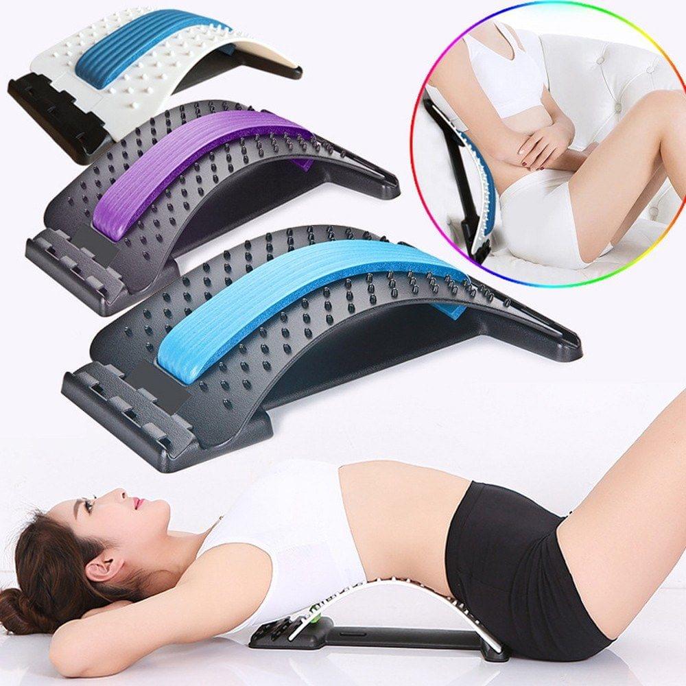 Lumbar Back Massager Magic Stretcher Fitness Stretch Equipment