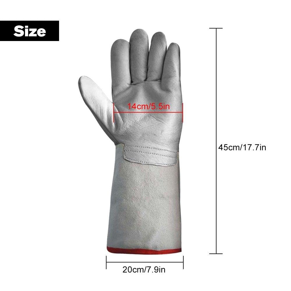 Pair of Low Temperature Liquid Nitrogen Working Gloves