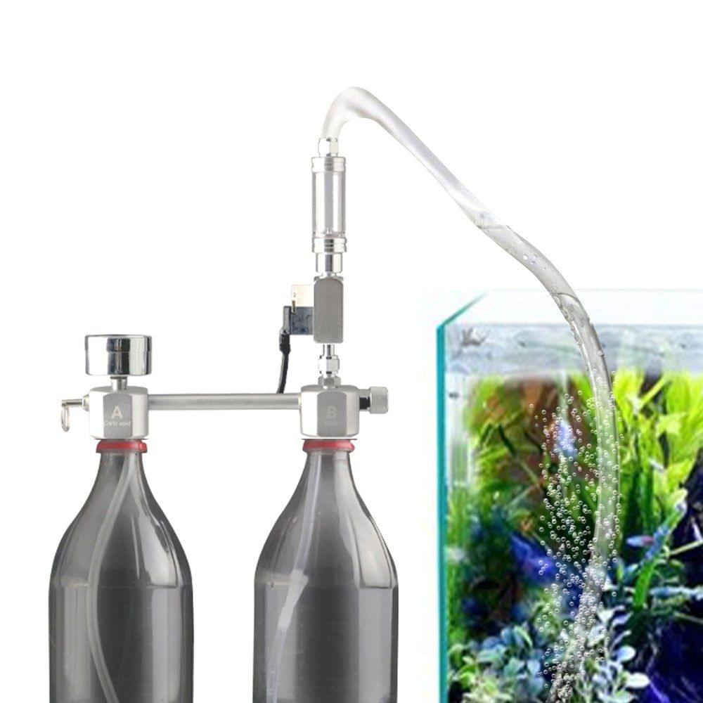 Aquarium DIY CO2 Generator System Kit CO2 Generator System with Solenoid Valve Bubble Counter and Check