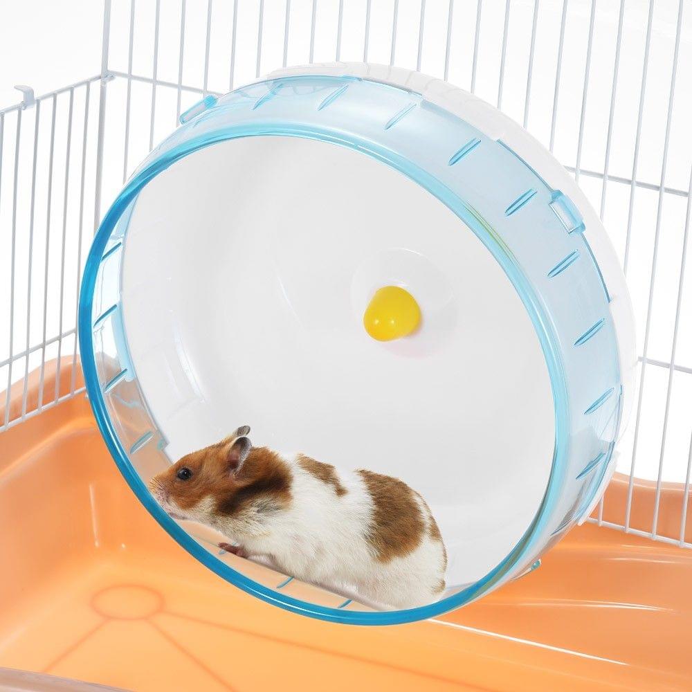 8.3inch Hamster Mice Gerbil Rat Exercise Wheel Silent Spinner PP Run Disc Small Animal Pet Toy