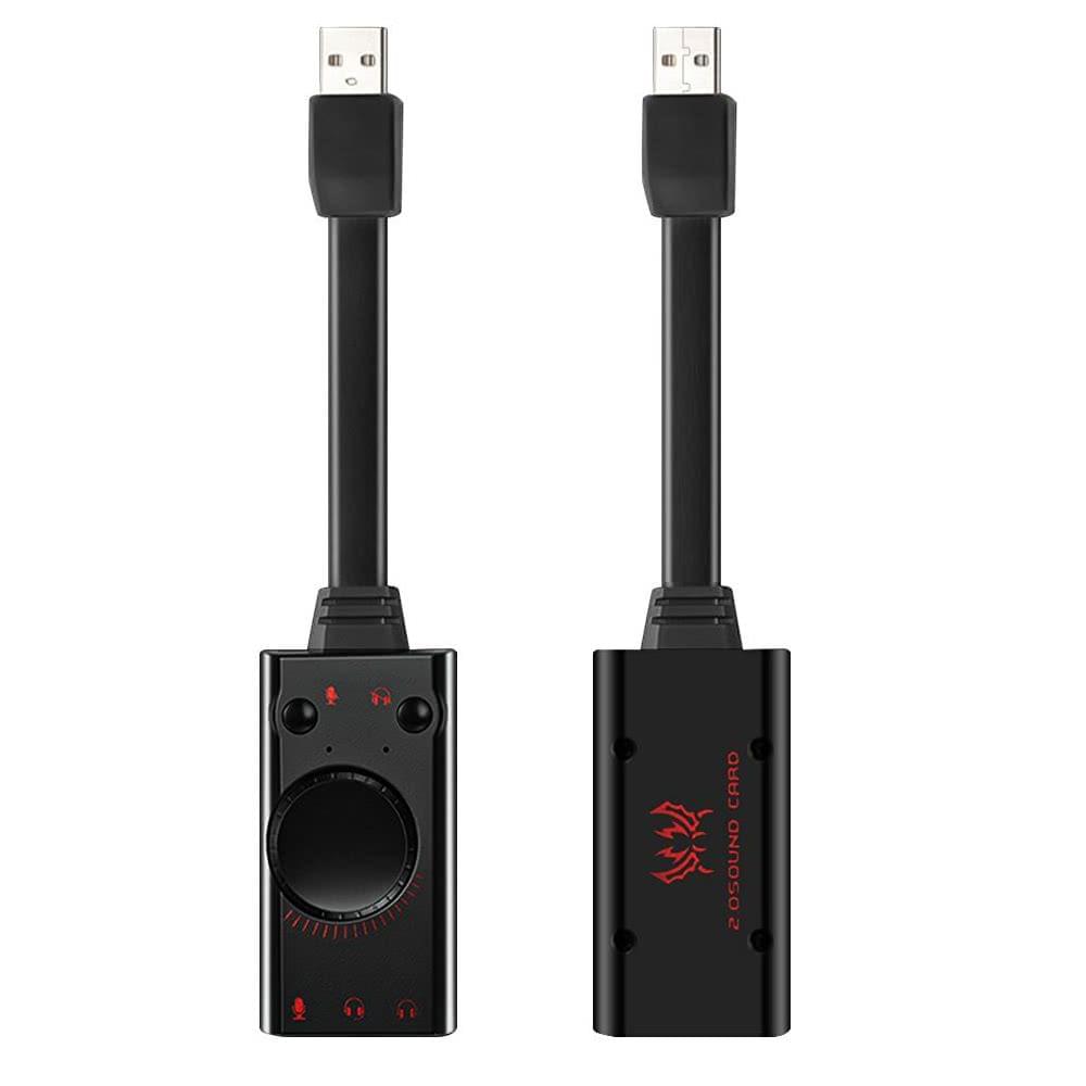 KOTION EACH USB 2.0 External Sound Card Adapter