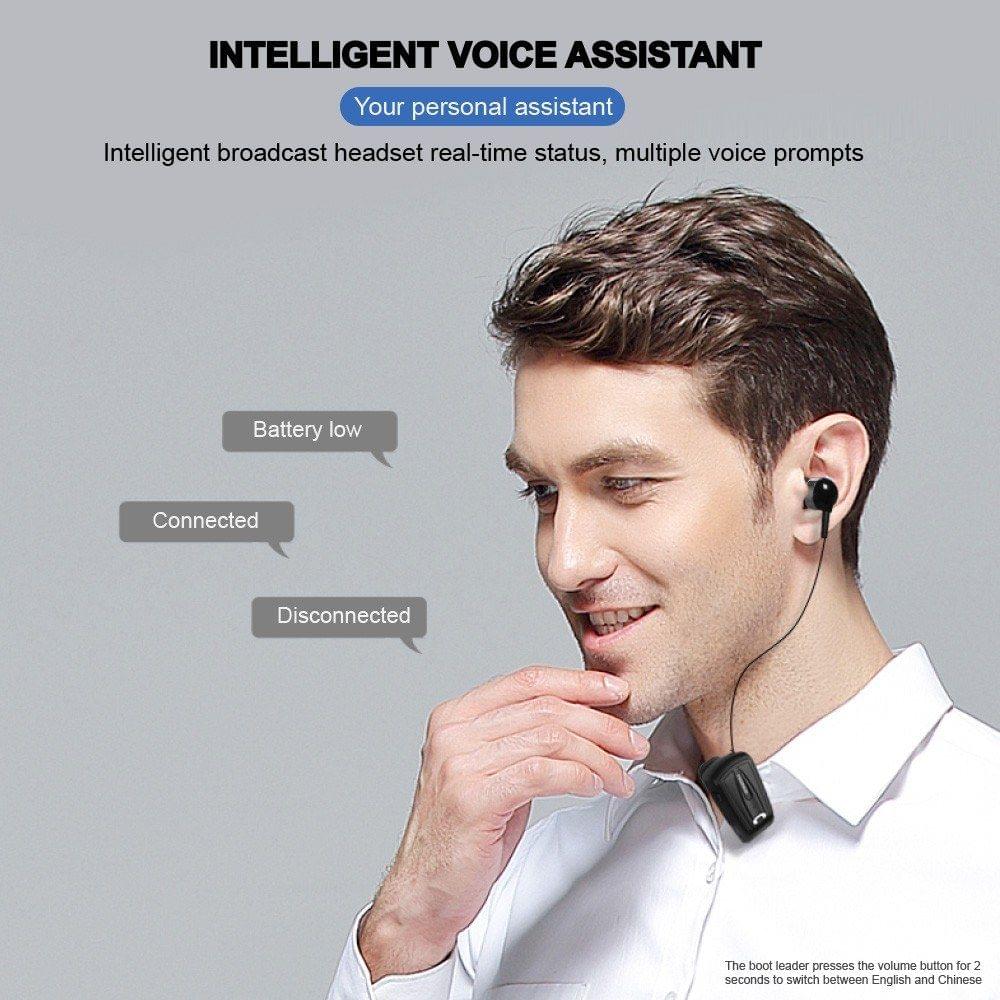 Fineblue F-V6 Wireless Bluetooth Earphones In-ear Headset Business Headphones Bluetooth 4.0 Wear Clip Hands-free with Mic