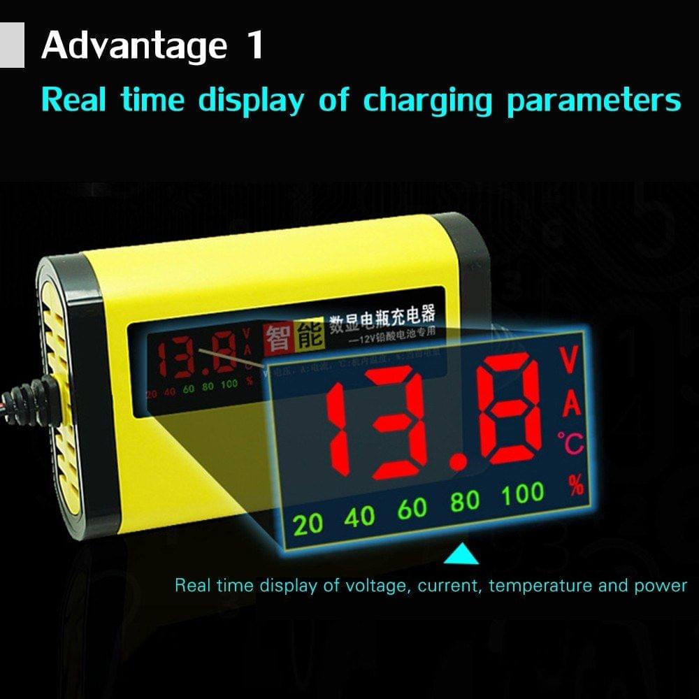 Full Automatic Car Motorcycle Battery Charger 12V 2A