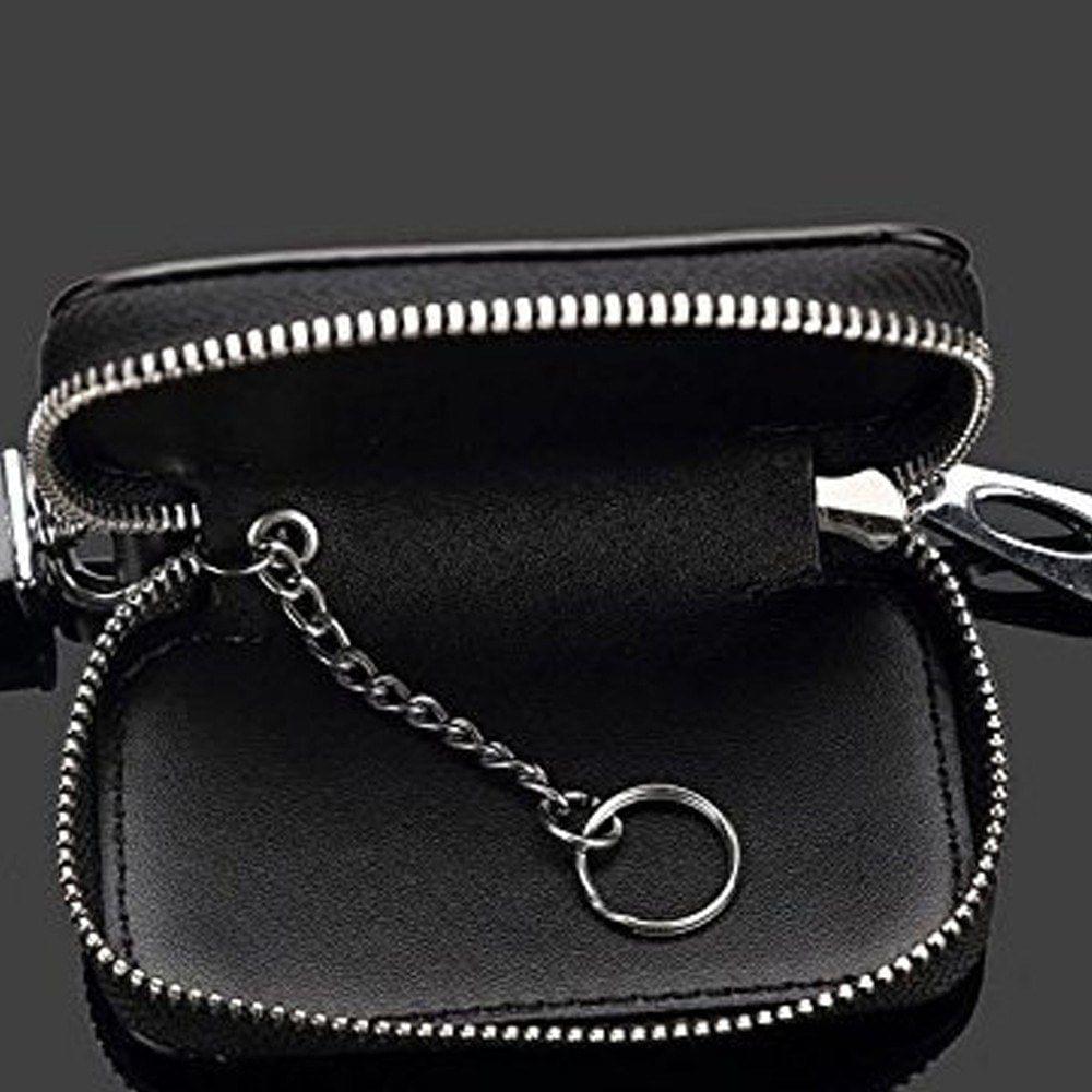 Real Leather Car Key Case Keys Cover Holder Bag