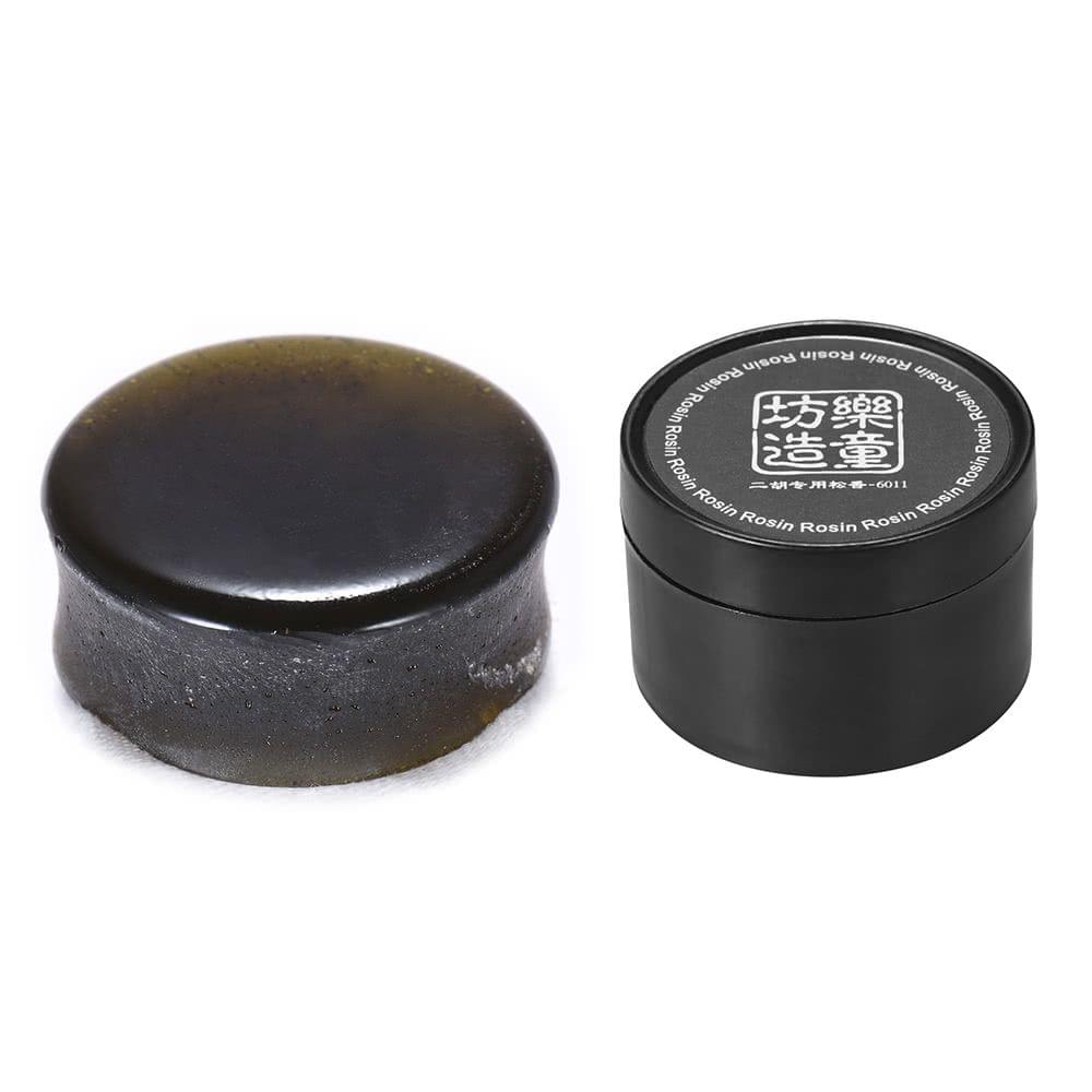 Black Rosin Colophony Low Dust Handmade with Plastic Box Universal for Bowed String Musical Instruments Violin Viola Cello Erhu