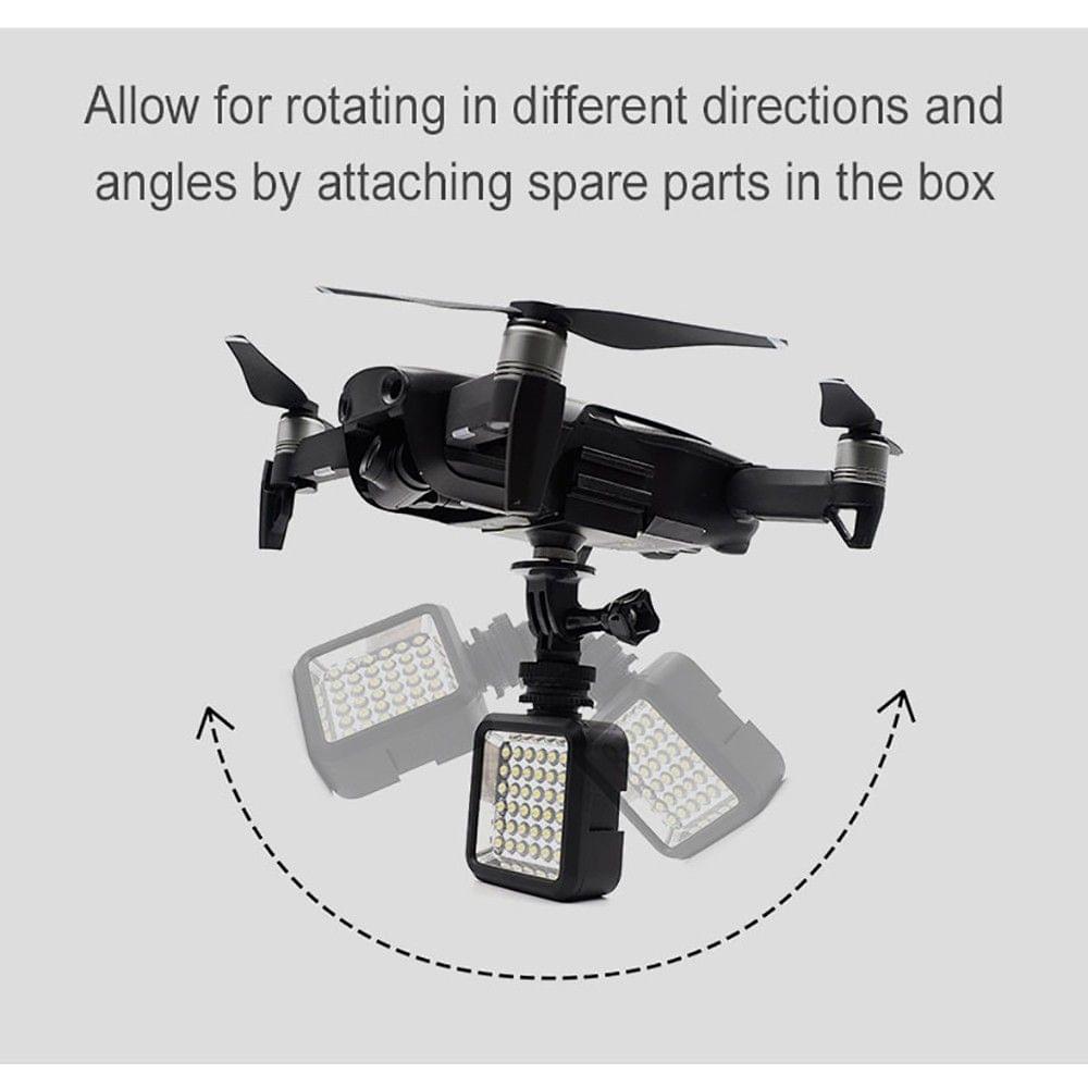 STARTRC LED Light Camera Bracket Holder Mount for DJI Mavic Air RC Drone Quadcopter