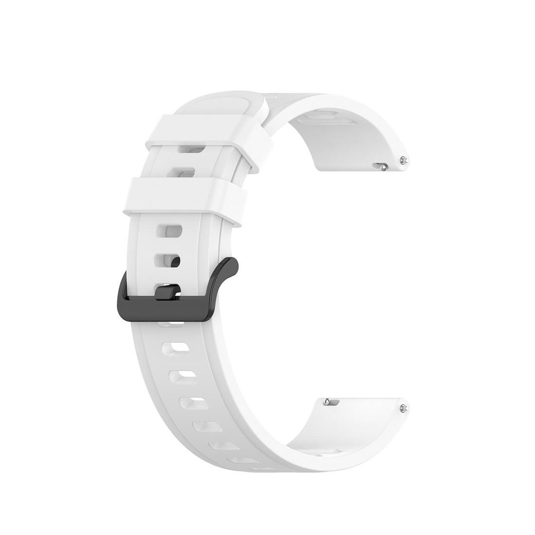 For Amazfit GTR Silicone Smart Watch Replacement Strap Wristband, Size:22mm (Light Pink)
