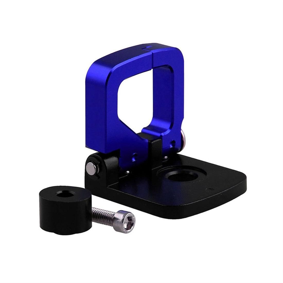 Modified Motorcycle Aluminium Alloy Square Hook Handlebar Holder (Blue)
