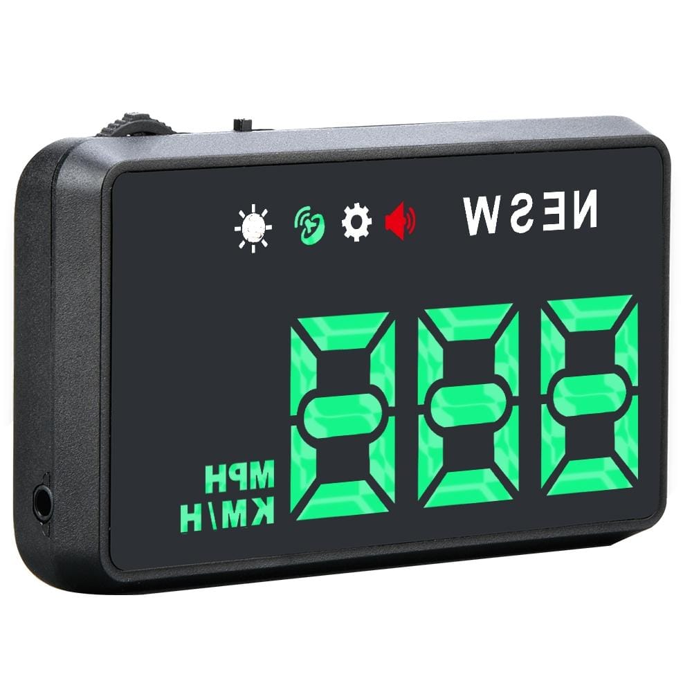 H1 3.5 inch Universal Car GPS HUD Vehicle-mounted Head Up Display Speed Display