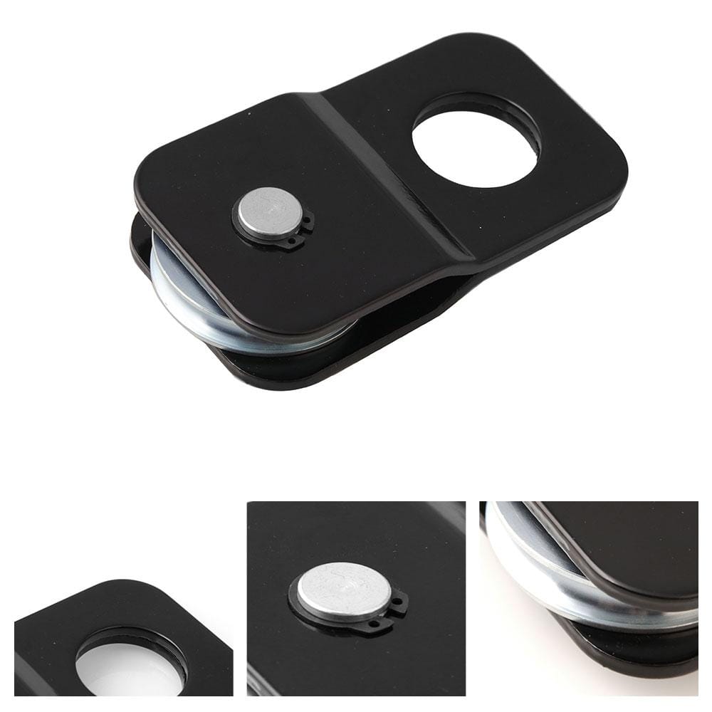 2 PCS Motorcycle Trailer Tools Trailer Winch Roller Skating for 3/16 to 5/16 Winch Rope
