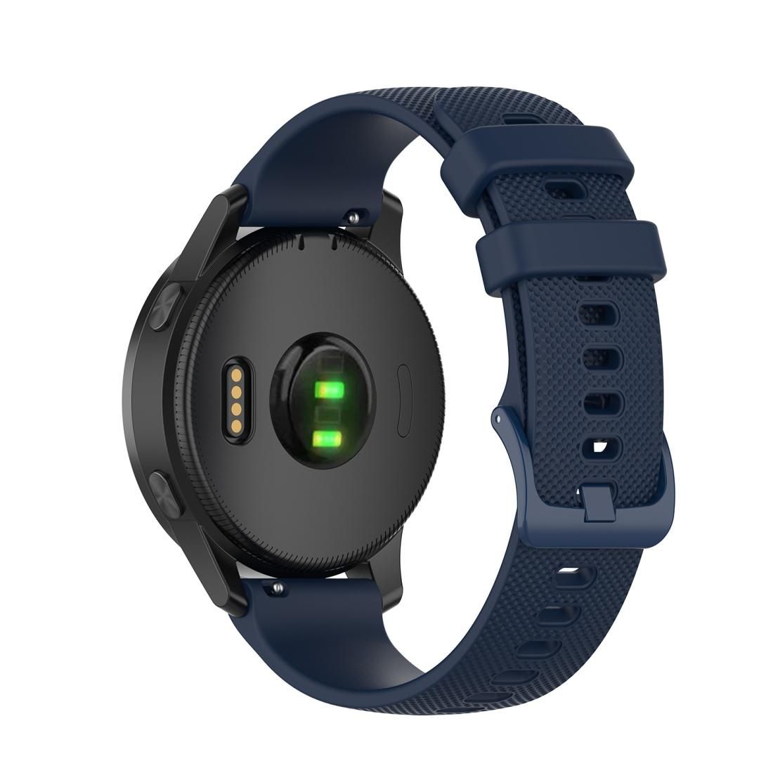 20mm Silicone Strap For Huami Amazfit GTS / Samsung Galaxy Watch Active 2 / Gear Sport (Wine red)