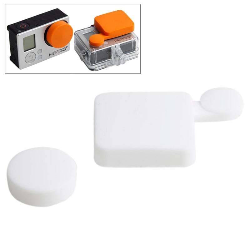 TMC Silicone Cover Set for GoPro Hero 4 / 3+ (White)