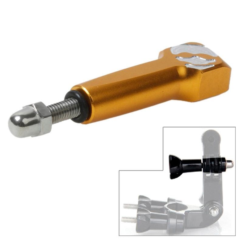 TMC Thumb Knob Skull Mark Long Screw for GoPro  NEW HERO /HERO6   /5 /5 Session /4 Session /4 /3+ /3 /2 /1, Xiaoyi and Other Action Cameras, Material: Aluminum Alloy (Gold)