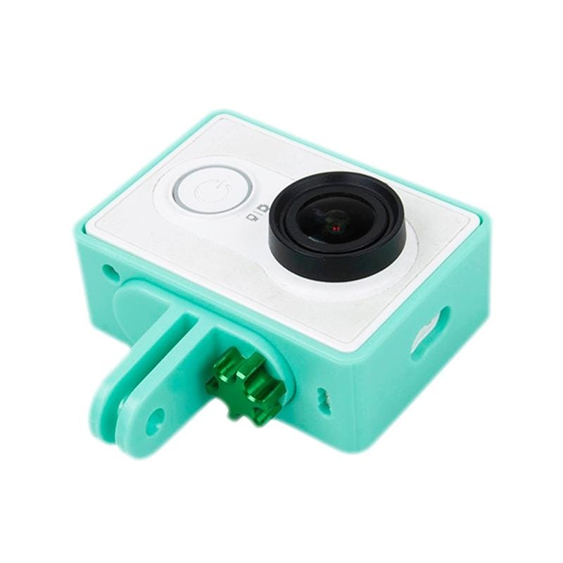 TMC Plastic Frame Mount Housing For Xiaomi Yi Sport Camera (Green)