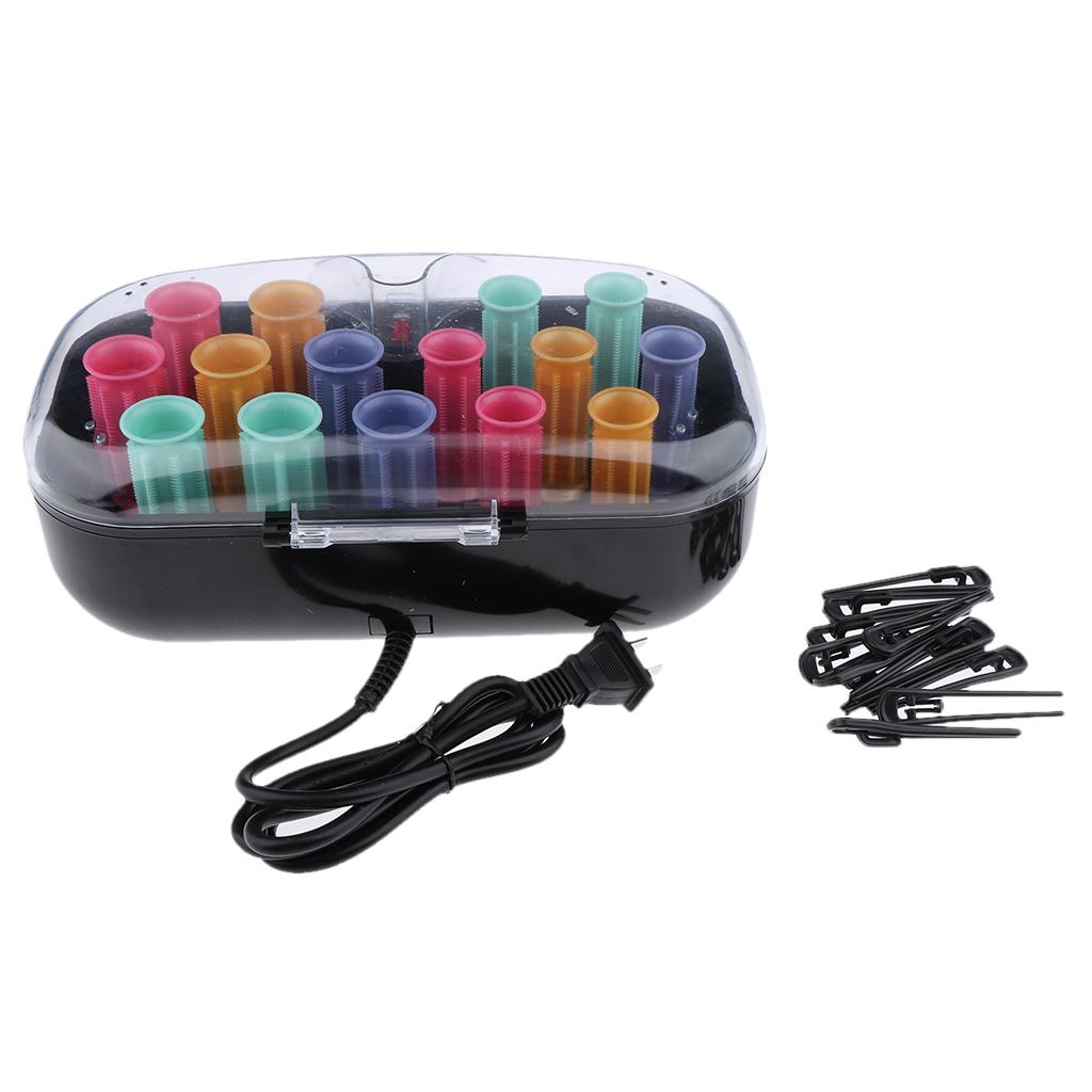 15Pcs Instant Heat Rollers Hair Styling Heated Curlers for All Hair Types