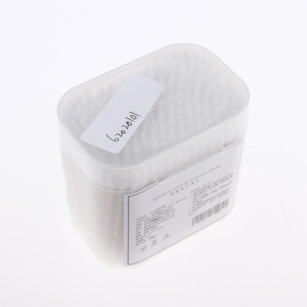 200x Cosmetic Cotton Swabs Cleaning Pads Makeup Applicator Tools 77 x 6 mm