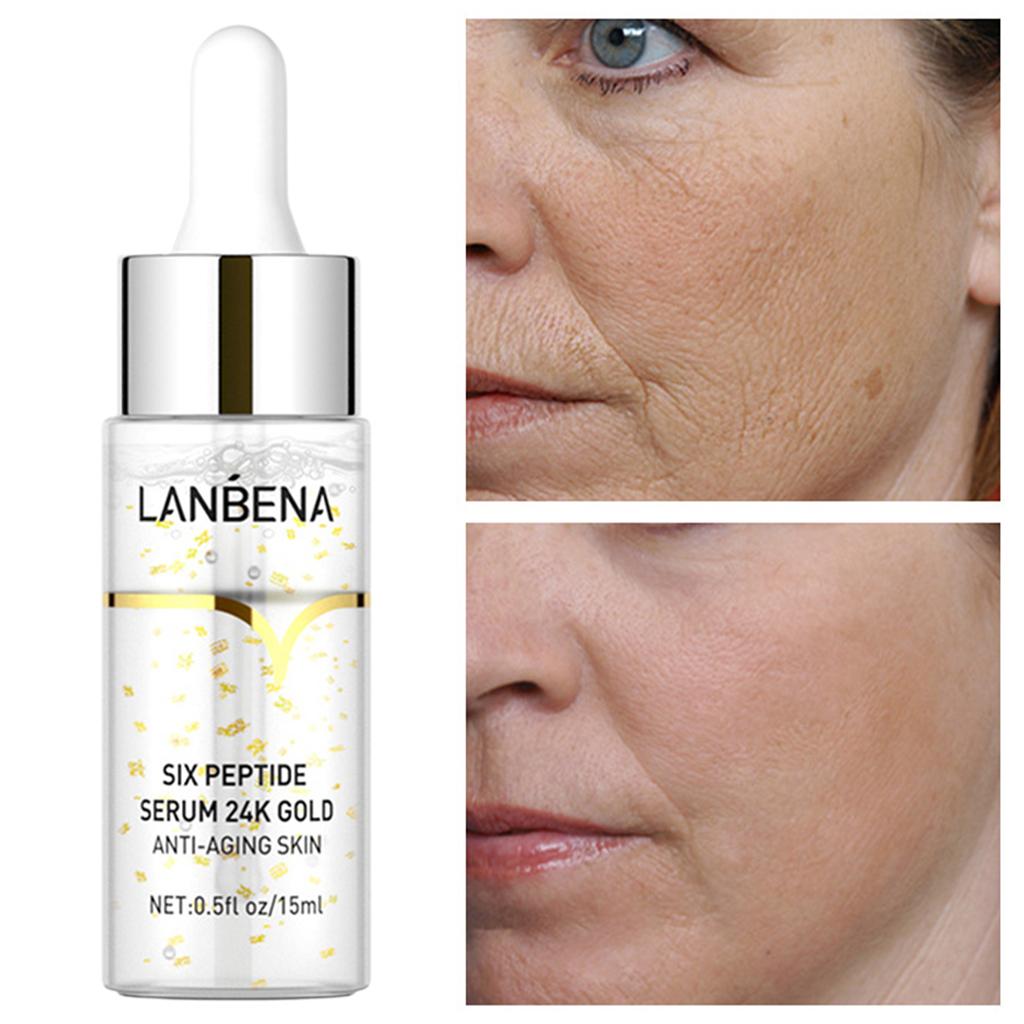 15ml Face Serum Essence Blackhead Removing Repairing 24K Gold