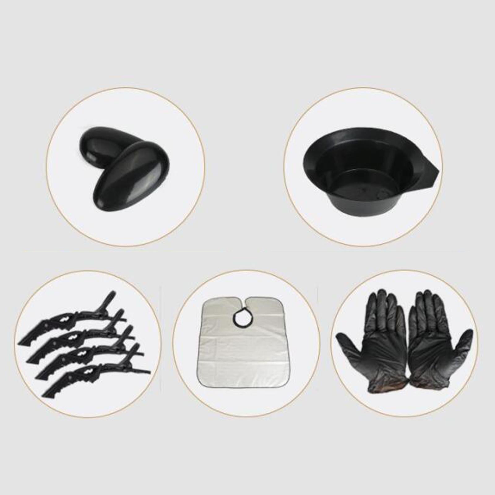 18-in-1 Hair Coloring Dyeing Kit Beauty Tools for Hairdresser Girls Salon
