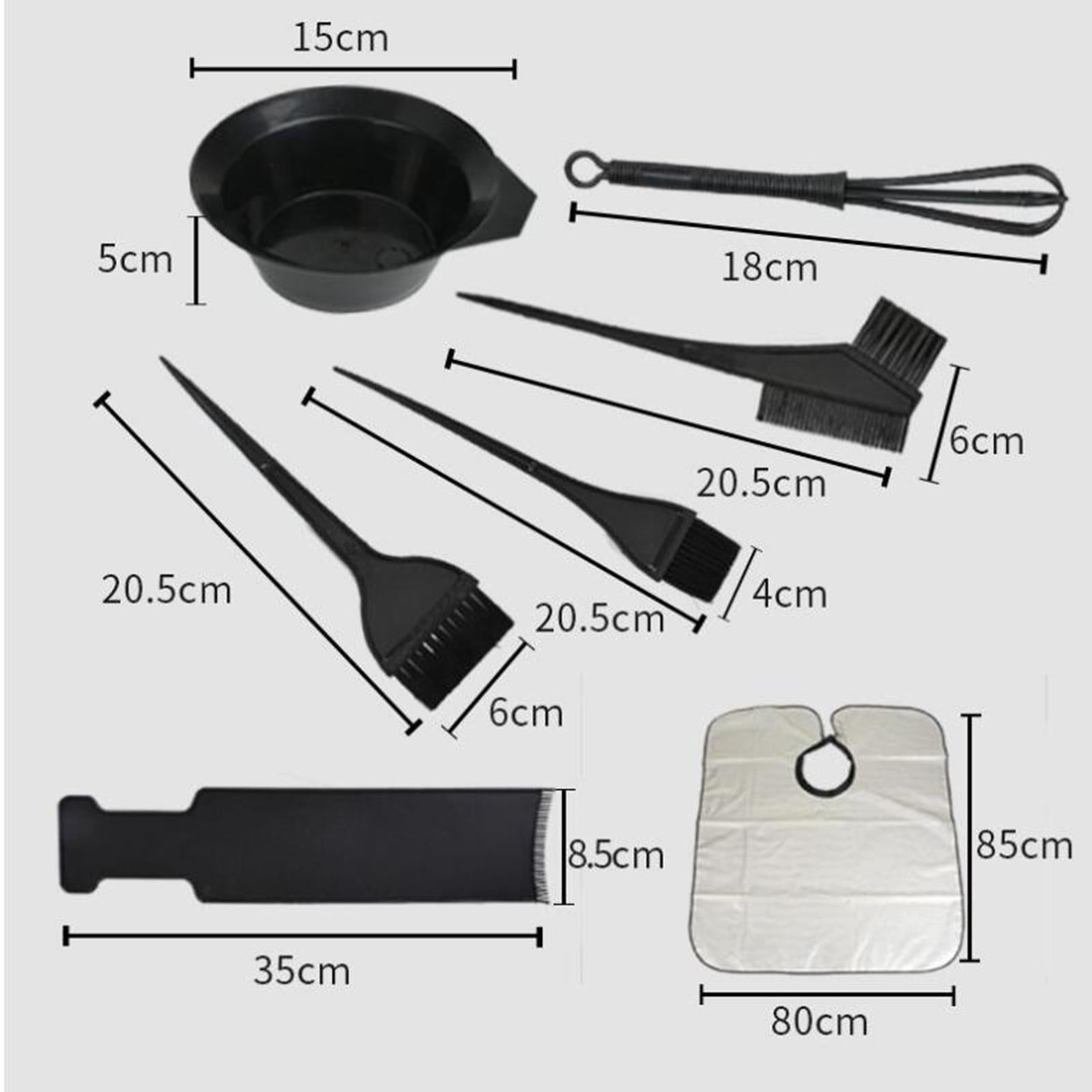 18-in-1 Hair Coloring Dyeing Kit Beauty Tools for Hairdresser Girls Salon