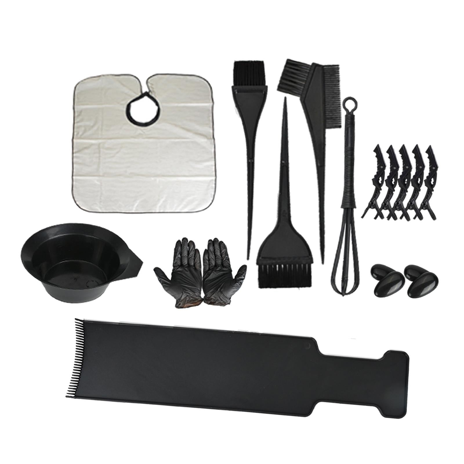 18-in-1 Hair Coloring Dyeing Kit Beauty Tools for Hairdresser Girls Salon