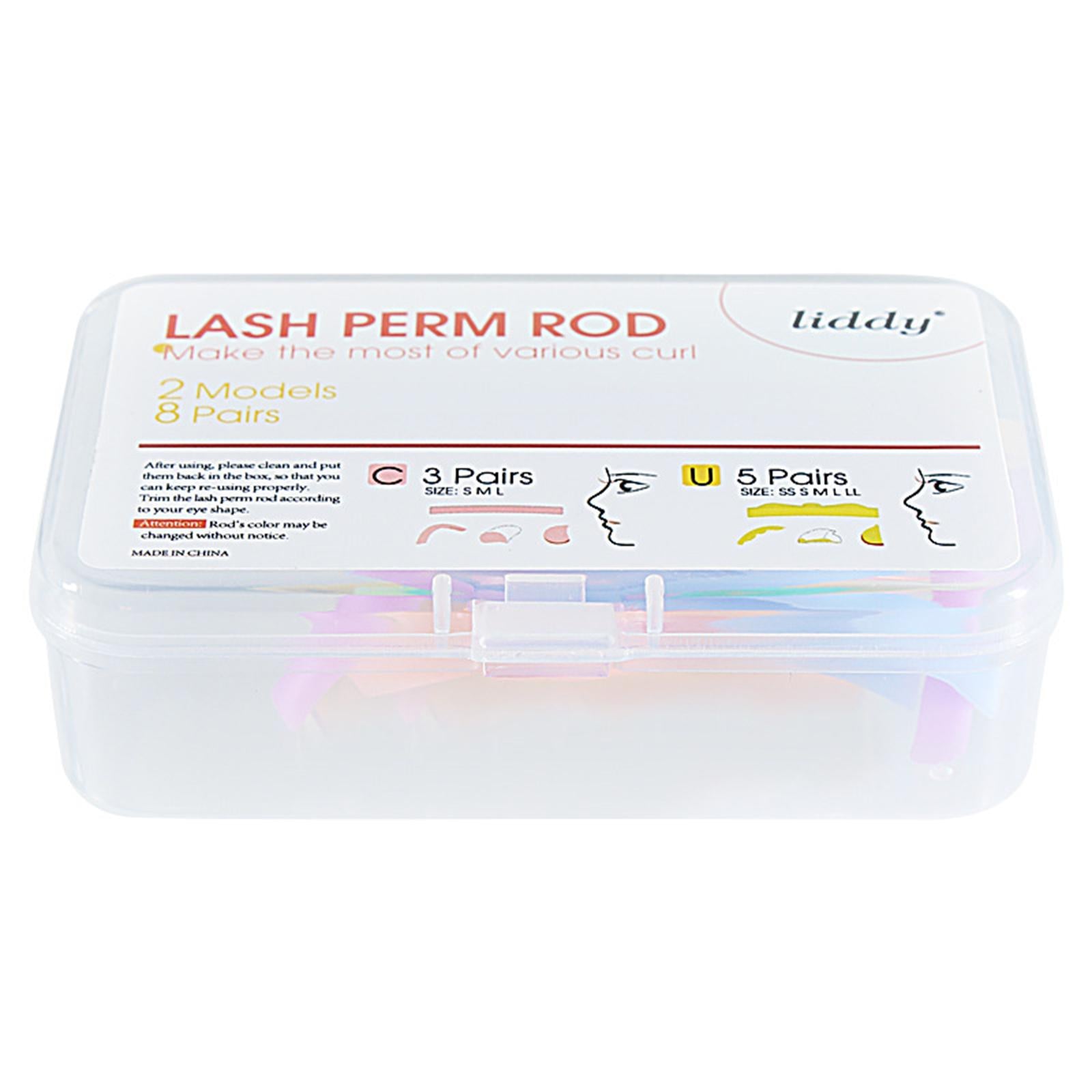 16x Lash Lifting Rods Curl Lifting Shield Rods Eyelash Pads (S, M, L)