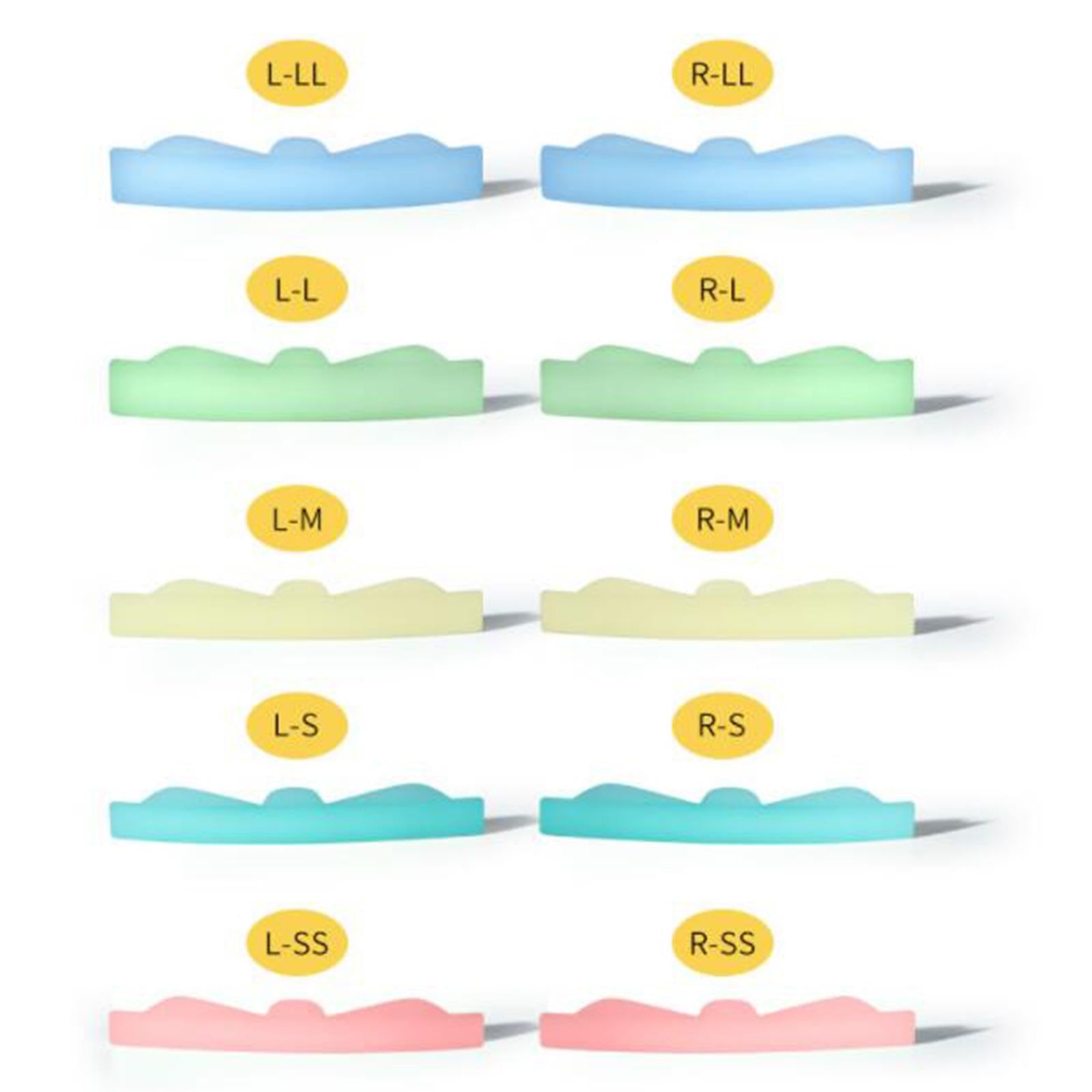 16x Lash Lifting Rods Curl Lifting Shield Rods Eyelash Pads (S, M, L)